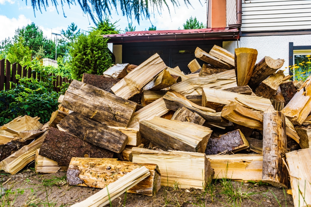 don’t let timber sit near your foundations